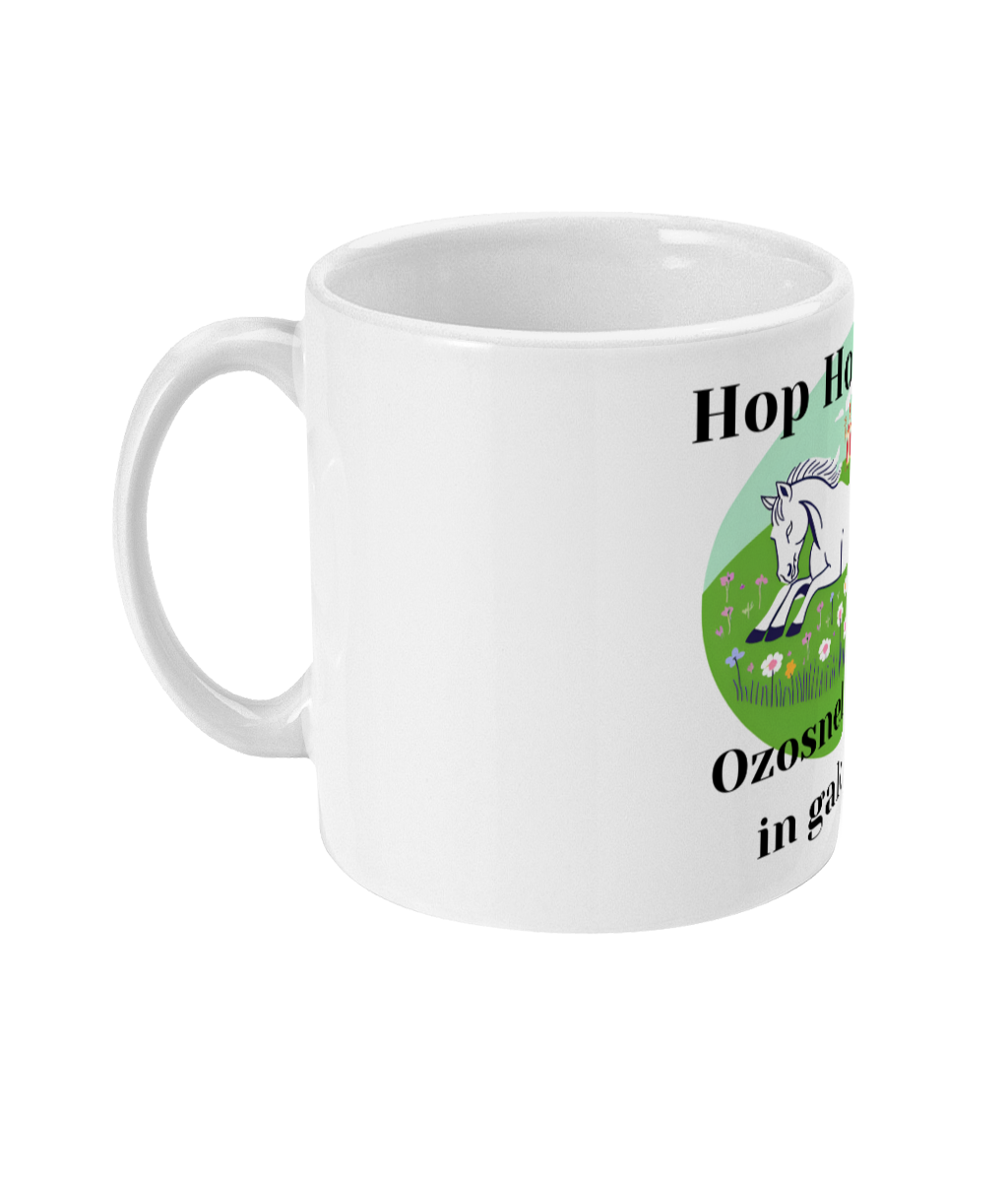 Hop Hop Hop. Ozosnel niet in galop...