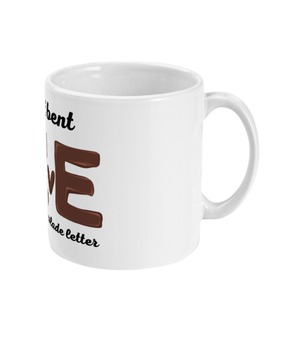 Jij bent mijn chocolade letter