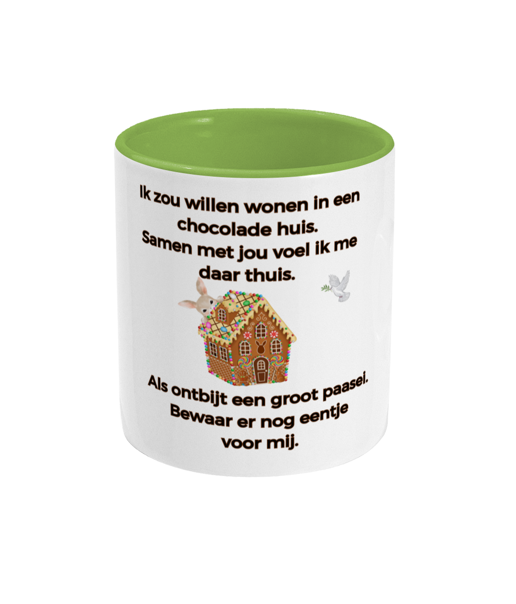 Ik zou willen wonen in een chocolade huis