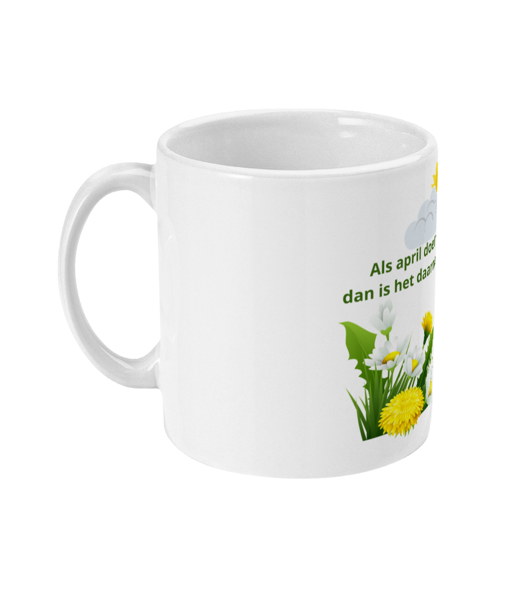 Als april doet wat ie wil dan is het daarna meestal stil.