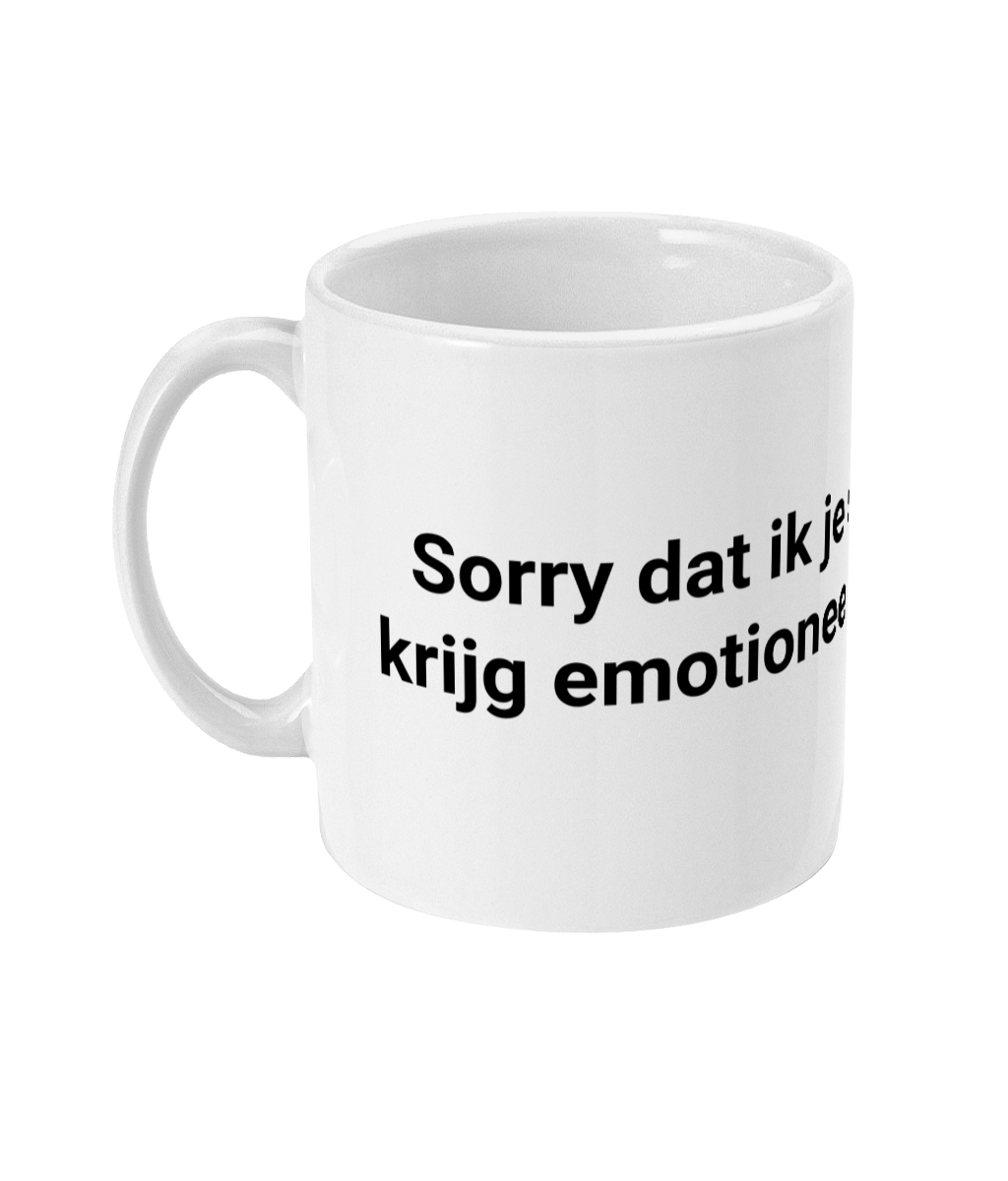 Sorry dat ik je stoor maar ik krijg emotioneel geen gehoor.