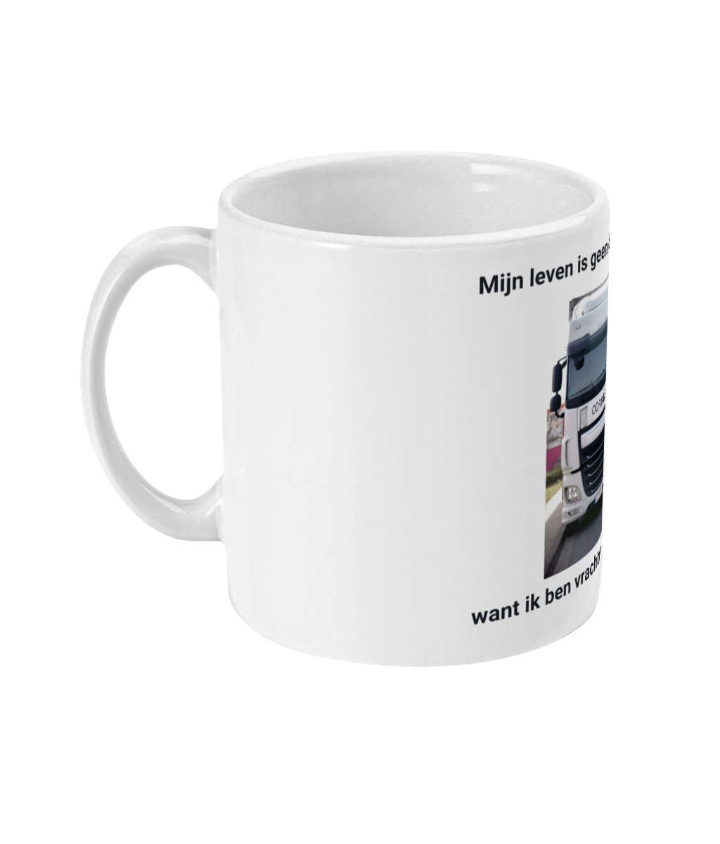Mijn leven is geen dagelijkse sleur, want ik ben vrachtwagen chauffeur!