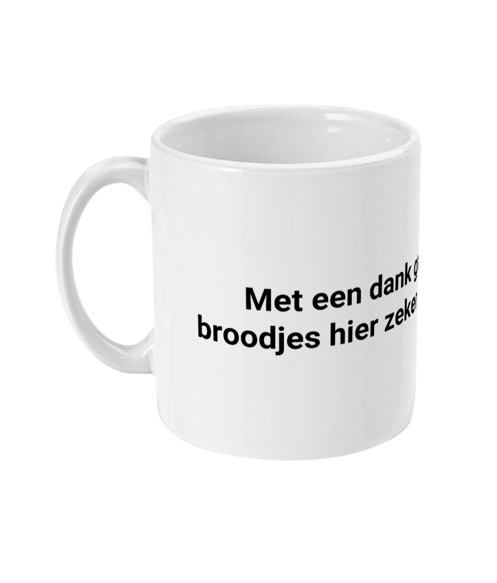 Met een dank gaan de warme broodjes hier zeker over de toonbank