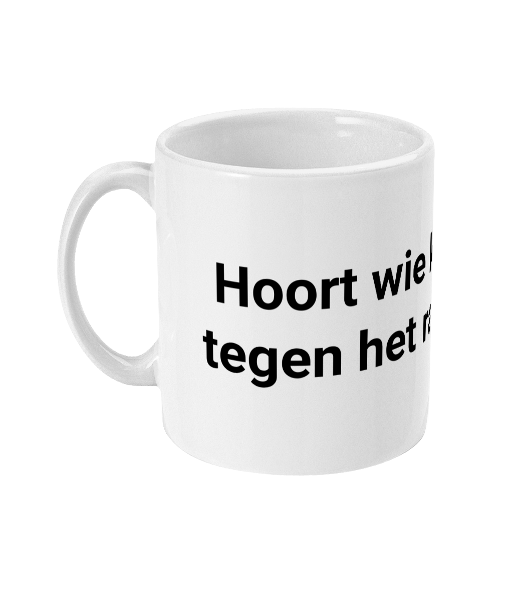 Hoort wie klopt daar tegen het raam stuk...