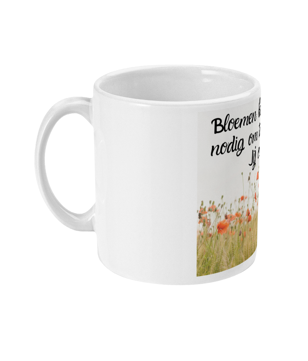 Bloemen hebben tijd nodig om te groeien. Jij ook.