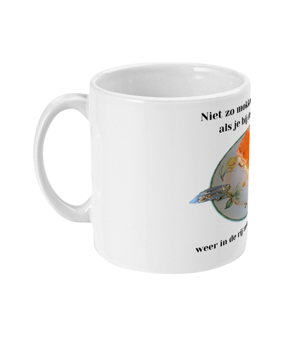Niet zo mokken voortaan, als je bij de bakker weer in de rij moet gaan staan.