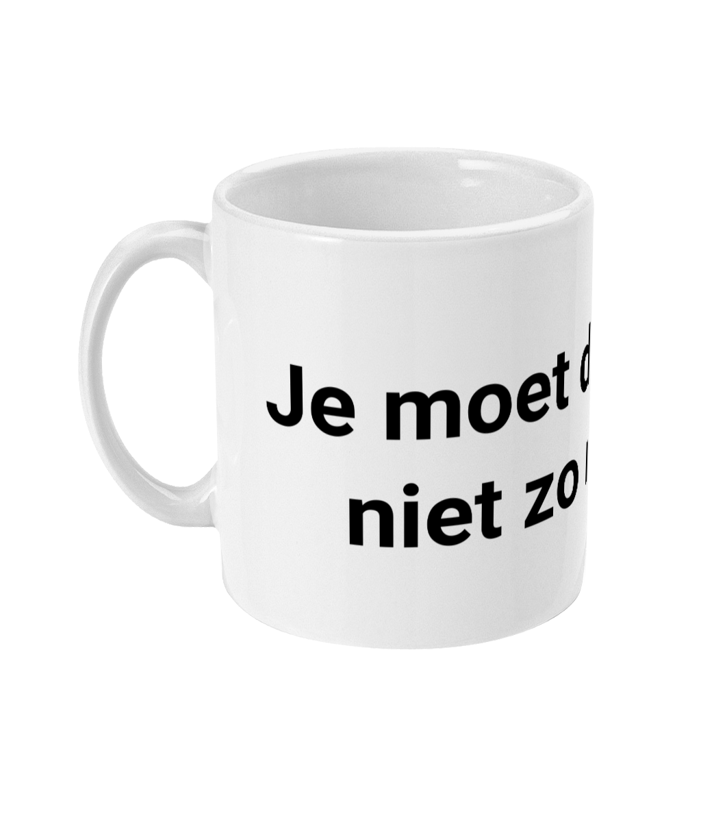 Je moet dokken en niet zo mokken