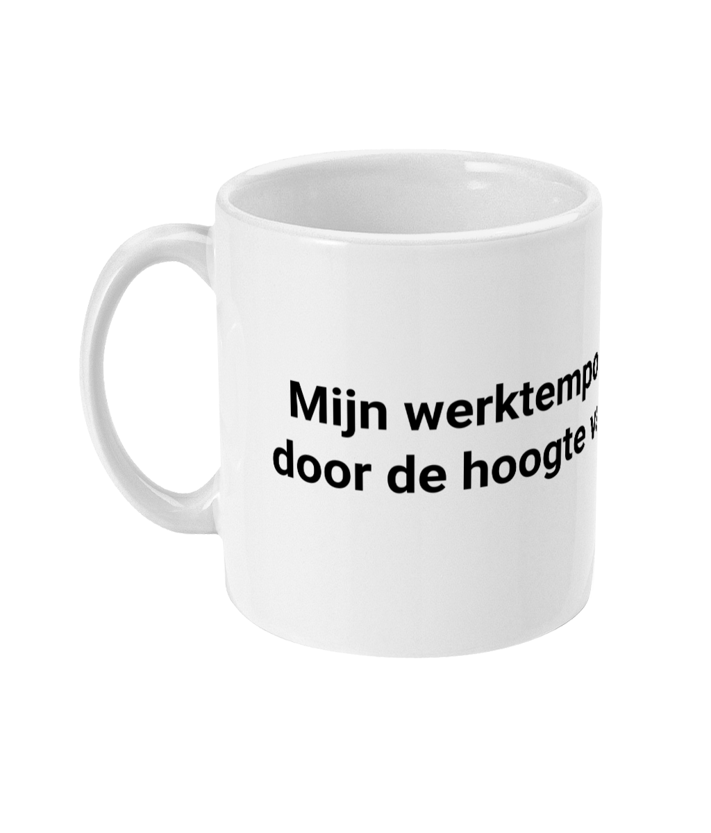 Mijn werktempo wordt bepaald door de hoogte van mijn salaris...