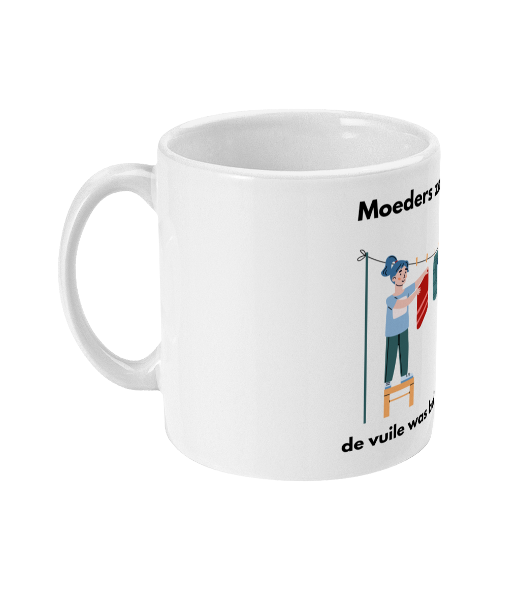 Moeders zal nooit de vuile was buiten hangen