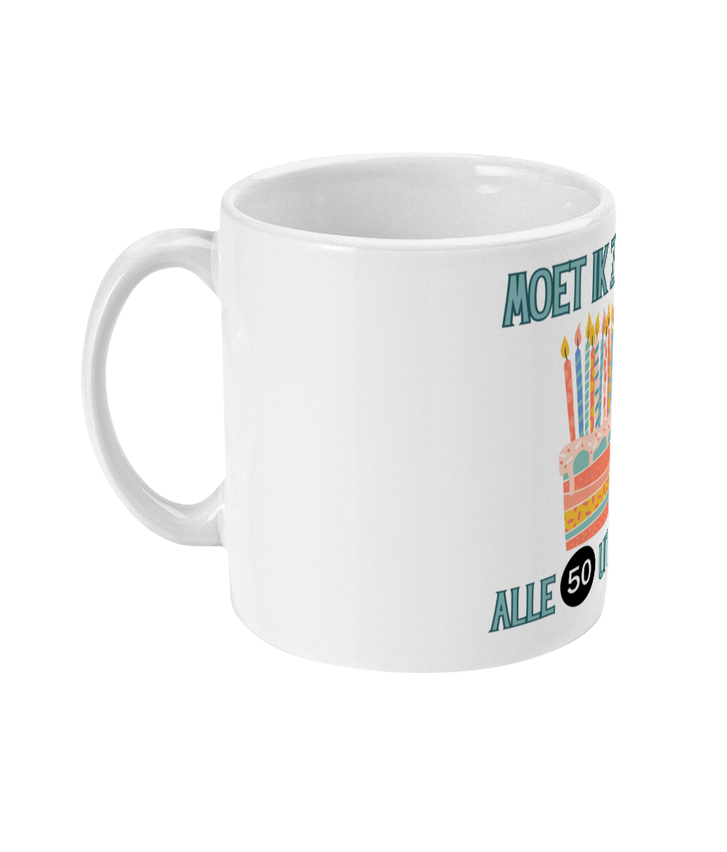 Moet ik ze echt alle 50 uitblazen?!