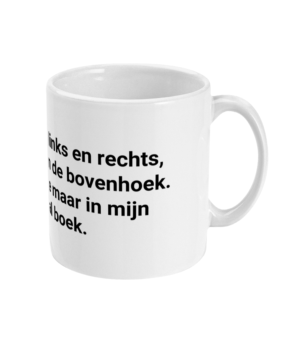 Ik scoorde met links en rechts, kopte ze strak in de bovenhoek. De rest lees je maar in mijn voetbal boek.