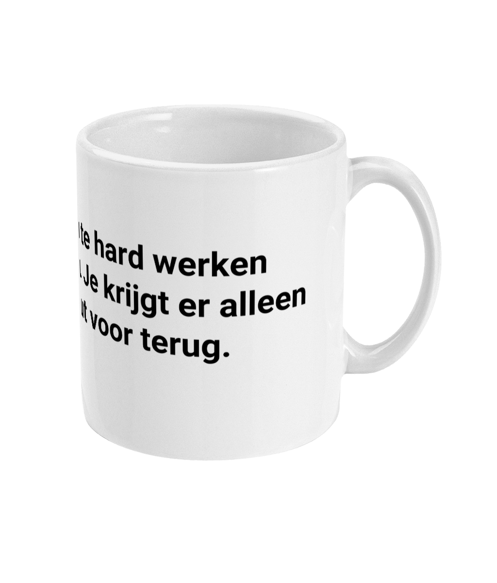 Doodgaan van te hard werken gaat niet zo vlug. Je krijgt er alleen een Burn-out voor terug.