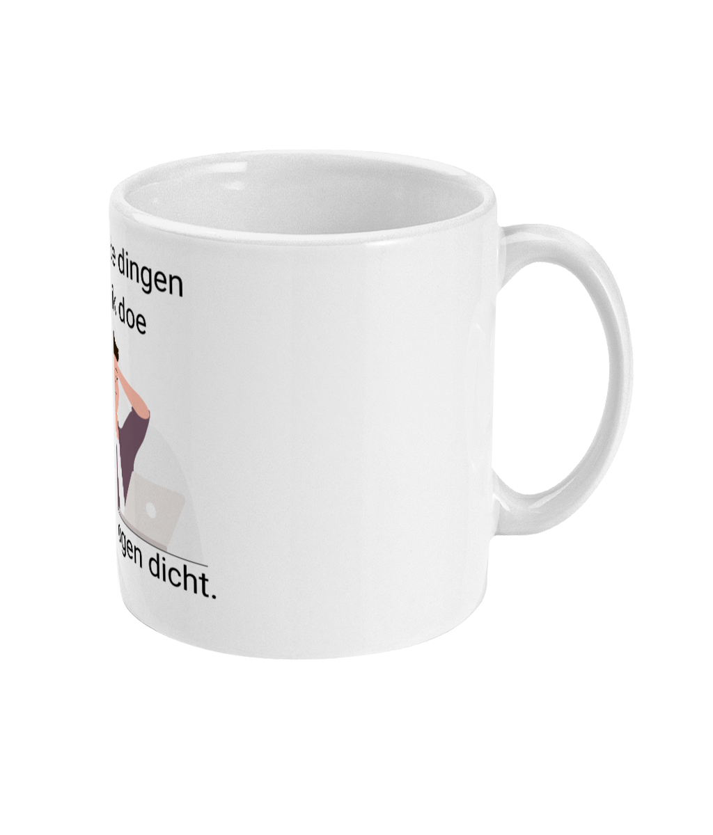 Ik doe de dingen die ik doe met mijn ogen dicht.