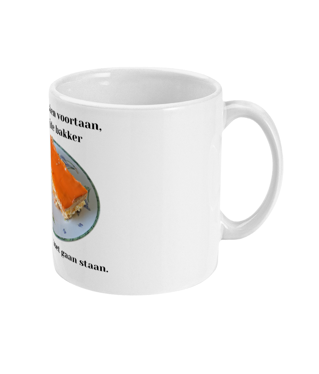 Niet zo mokken voortaan, als je bij de bakker weer in de rij moet gaan staan.