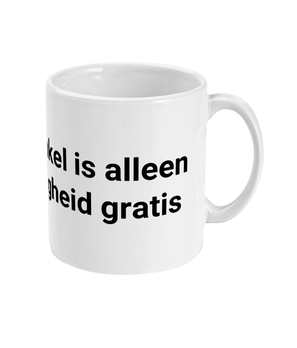 In deze winkel is alleen de gezelligheid gratis