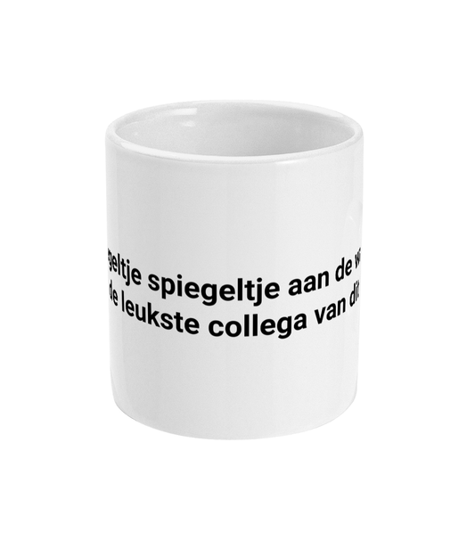 Spiegeltje spiegeltje aan de wand, wie is de leukste collega van dit pand?