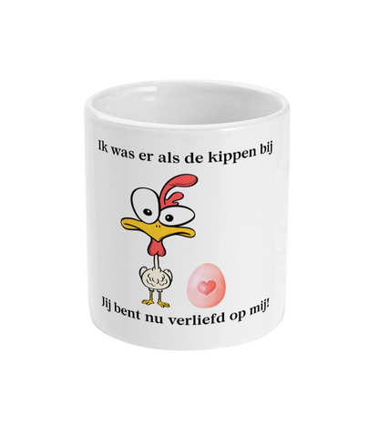 Ik was er als de kippen bij