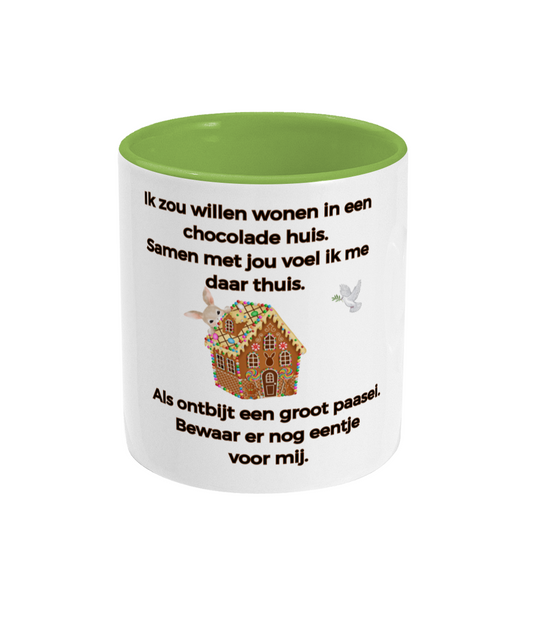 Ik zou willen wonen in een chocolade huis