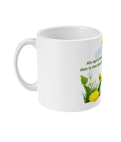 Als april doet wat ie wil dan is het daarna meestal stil.
