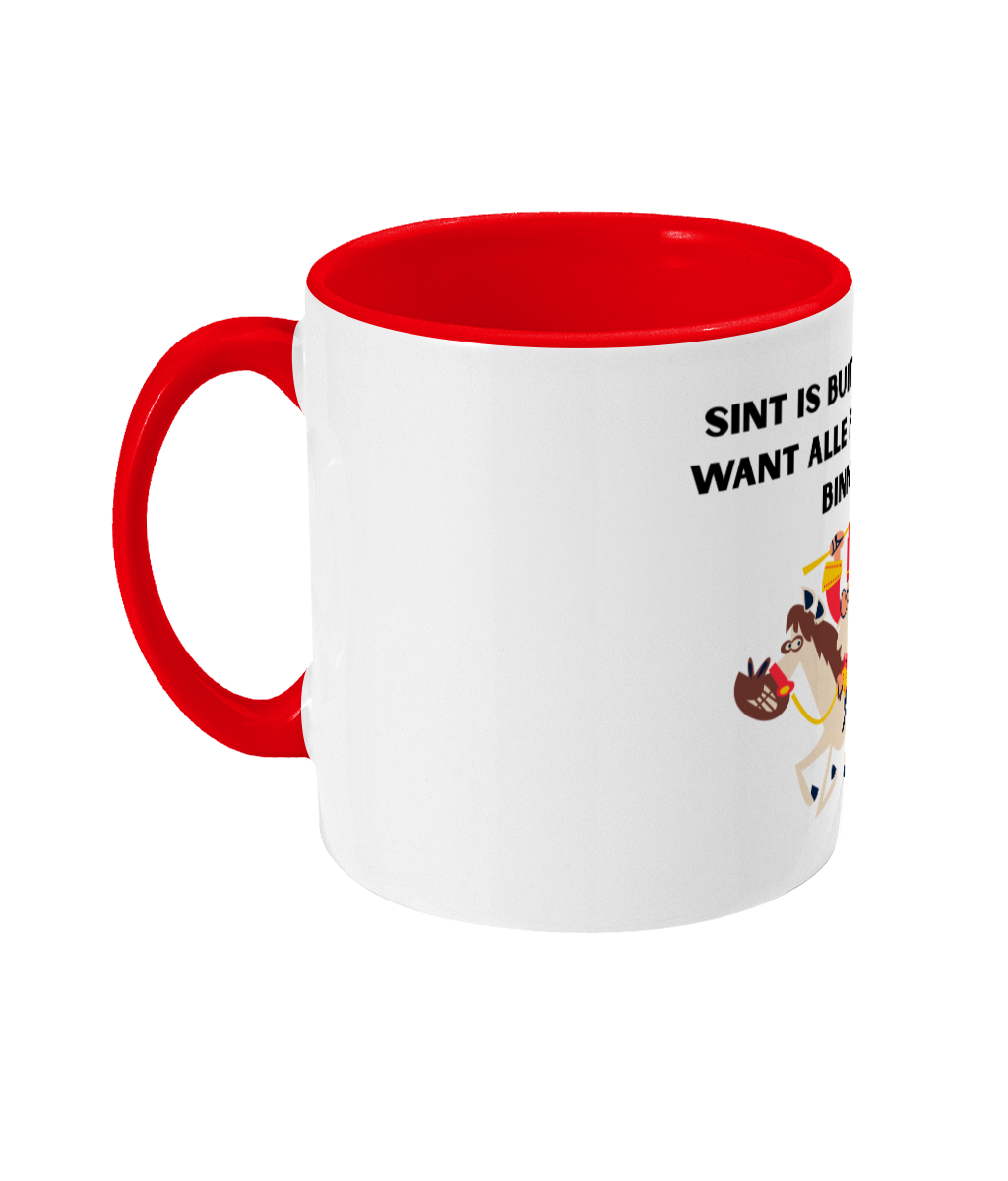 Sint is buiten zinnen want alle pakjes zijn binnen