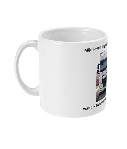 Mijn leven is geen dagelijkse sleur, want ik ben vrachtwagen chauffeur!