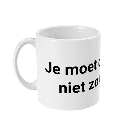 Je moet dokken en niet zo mokken