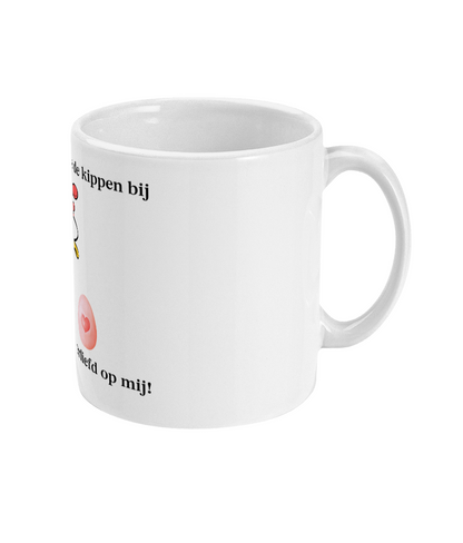 Ik was er als de kippen bij