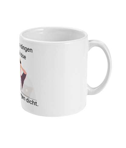 Ik doe de dingen die ik doe met mijn ogen dicht.