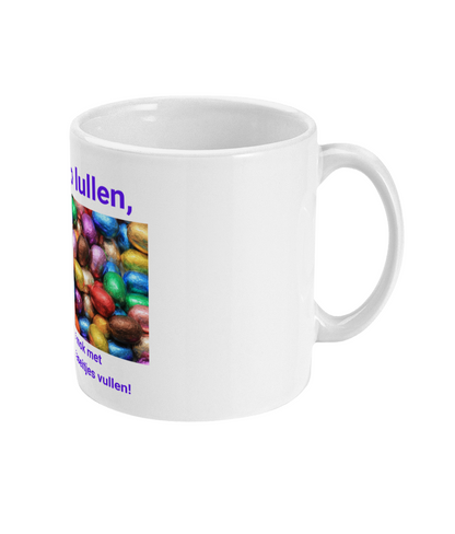Niet zo lullen, ga deze mok met chocolade paaseitjes vullen!