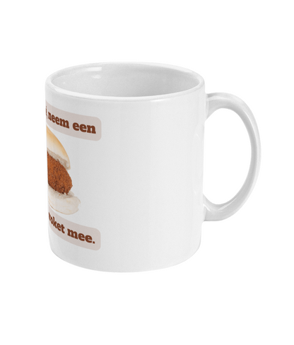 Het is oké, neem een broodje kroket mee